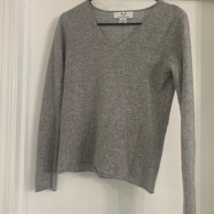 Magaschoni 100% cashmere v neck sweater
